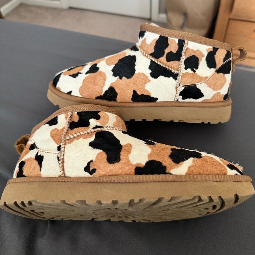 RARE Cow Print Ugg Ultra Mini